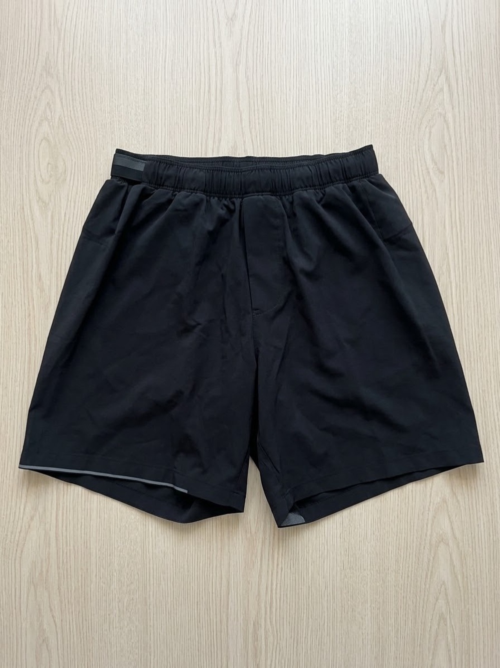 lululemon athletica Womens Running Black Athletic Shorts Sz 6